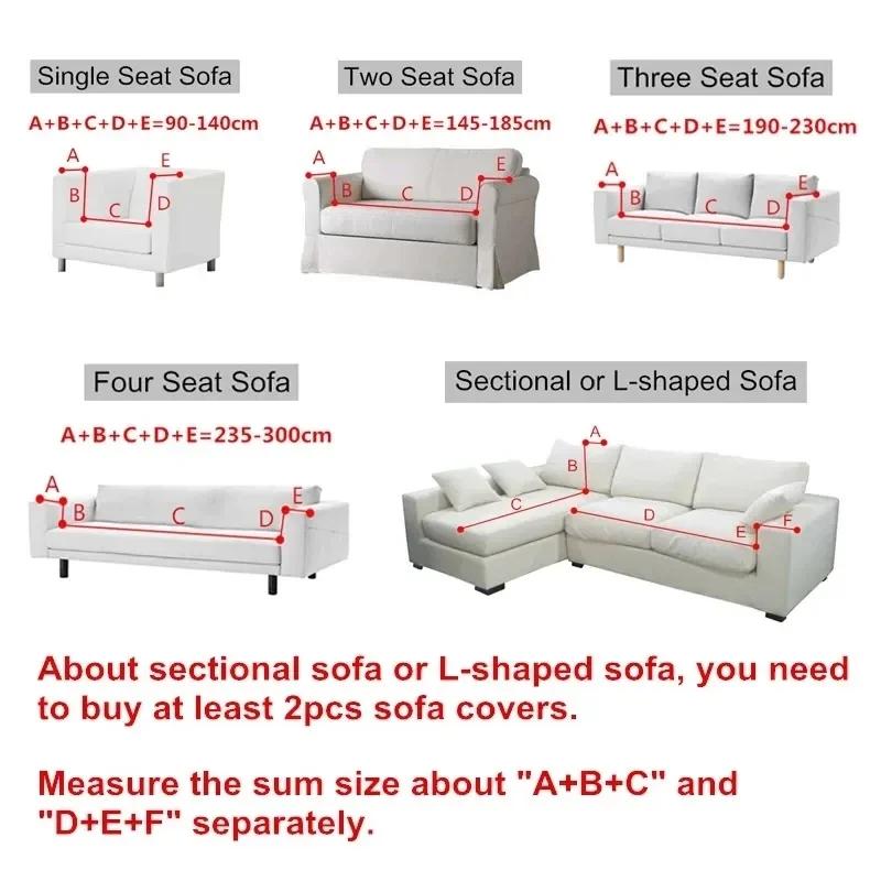 1ks tvarovaný kostkovaný seersuckerový potah na sukni na pohovku, jednobarevný pruhovaný vzor, potah na pohovku do obývacího pokoje, elastický potah na křeslo 1/2/3/4 místný