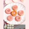 Moon Cake Mould, Cookie Mould, Pastries Tool Moon Cake Maker, Baking Mould, Hand Press Cookie Stamps With 6 Press Molds