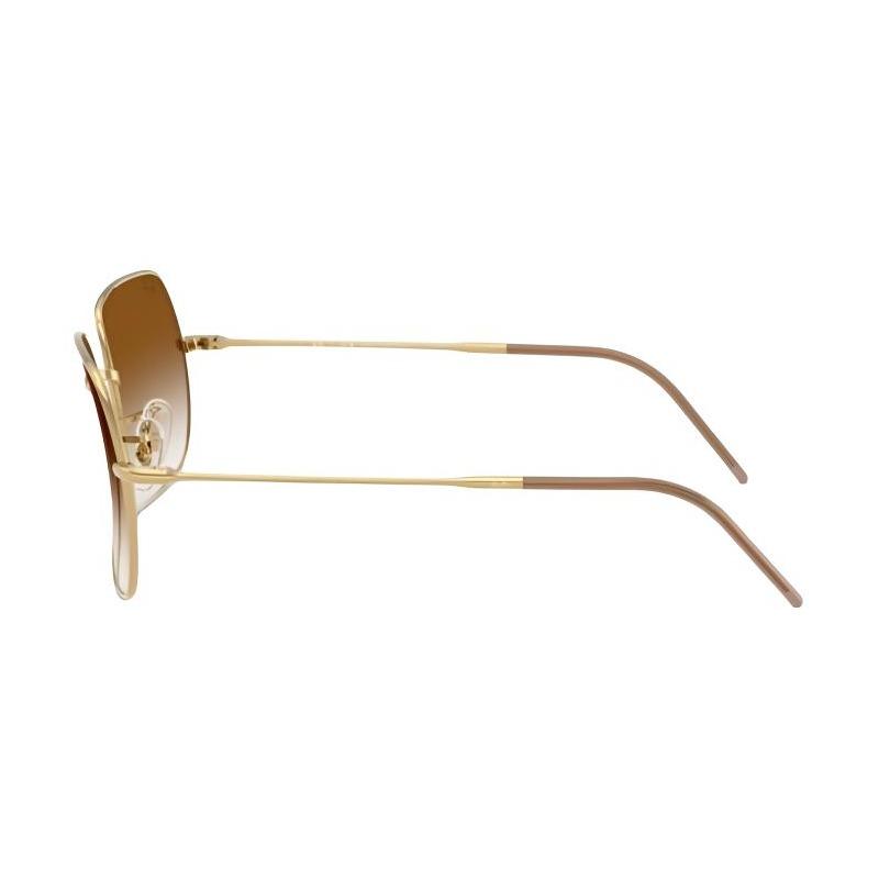 RAYBAN Metal Square Sunglasses Unisex Couple Style 0RBR0104S 001 CB 0RBR0104S 001_CB