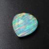 Lab-Created Opal Loose Gemstone Boulder Pear Cut 10.30 Ct Multi Color October Birthday Birthstone