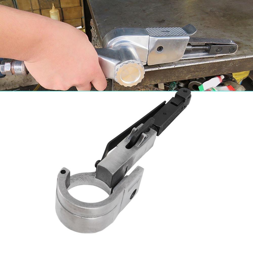 10mm Schaft Bandschleifer Halterung Stahl Schleifbandmaschine Halterung Bandschleifer Adapter Holzbearbeitung