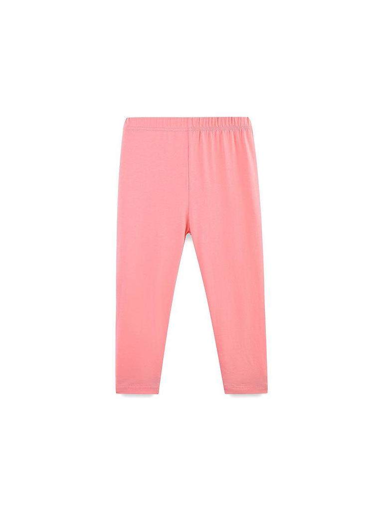 AostaBetty Girls' Autumn Leggings: European & American Style, Solid Color Fashion for Toddlers & Young Children