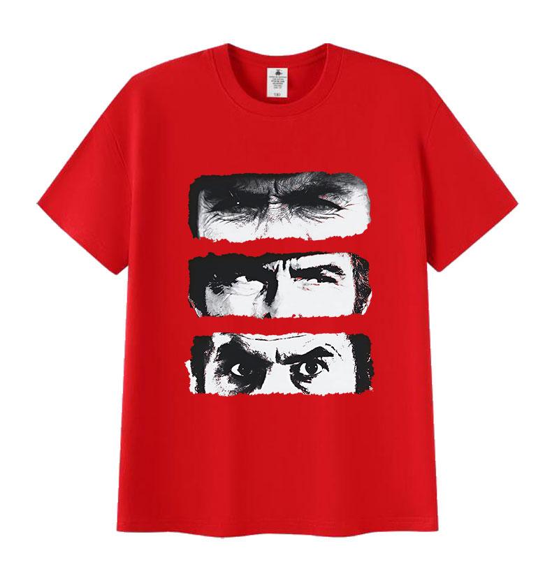 The Good The Bad and Ugly TV Graphic Print T Shirts Unisexs Vintage Fashion Short Sleeve Tshirt Unisex Gothic Clothing Cotton Tshirt