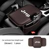 Car Center Console Protector Mat Armrest Pads With Storage Pocket For Jeep Wrangler JK Gladiator Renegade Grand Cherokee Wagonee AMW1