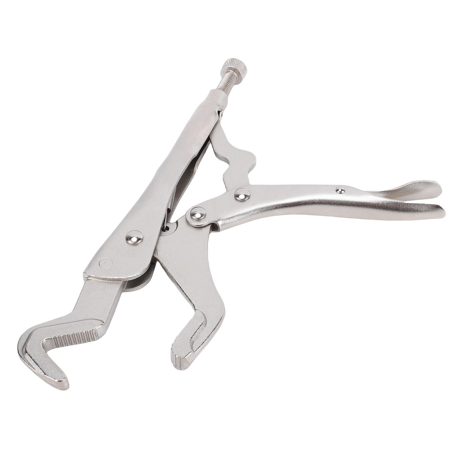 

Multipurpose Locking Pliers Curved Jaw Needle Nose Locking Pliers for Welding Woodworking Metal Repair