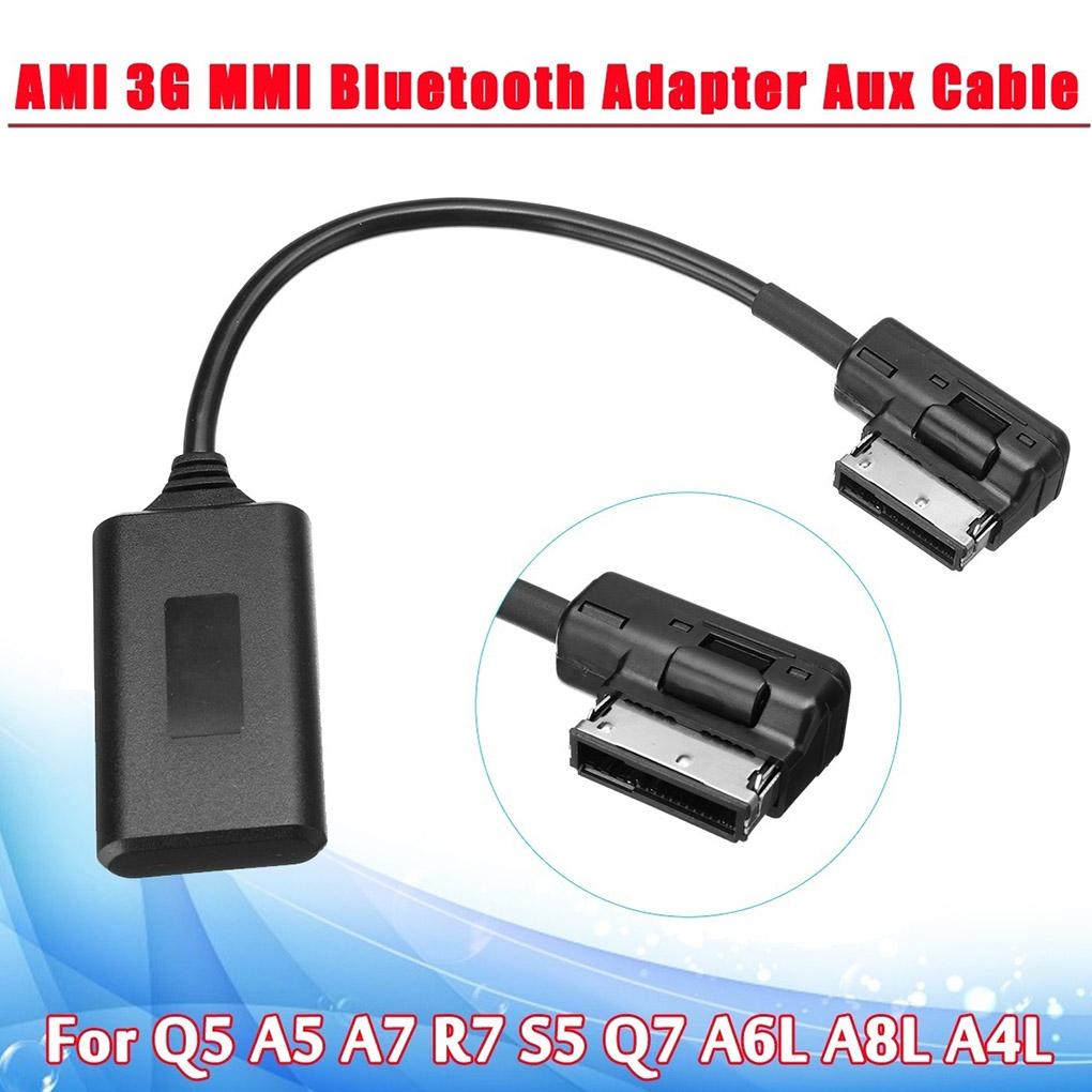 Auto Audio Cable Bluetooth AUX Cord Car Media Accessory For A1 A3 A4 A5 A6 A7 A8