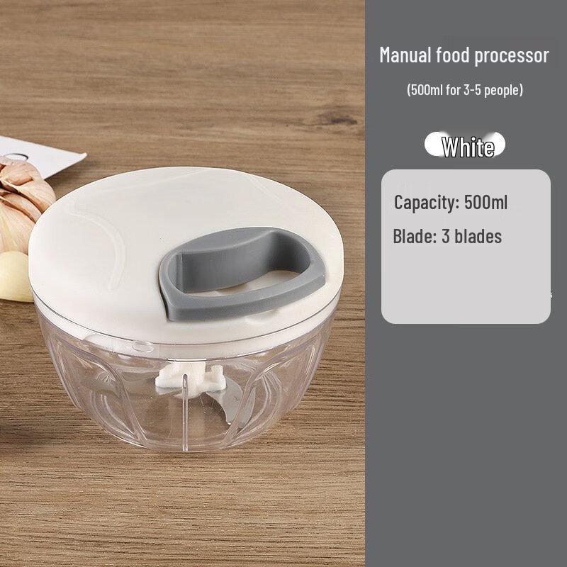 ZISIZ Manual Garlic & Food Chopper