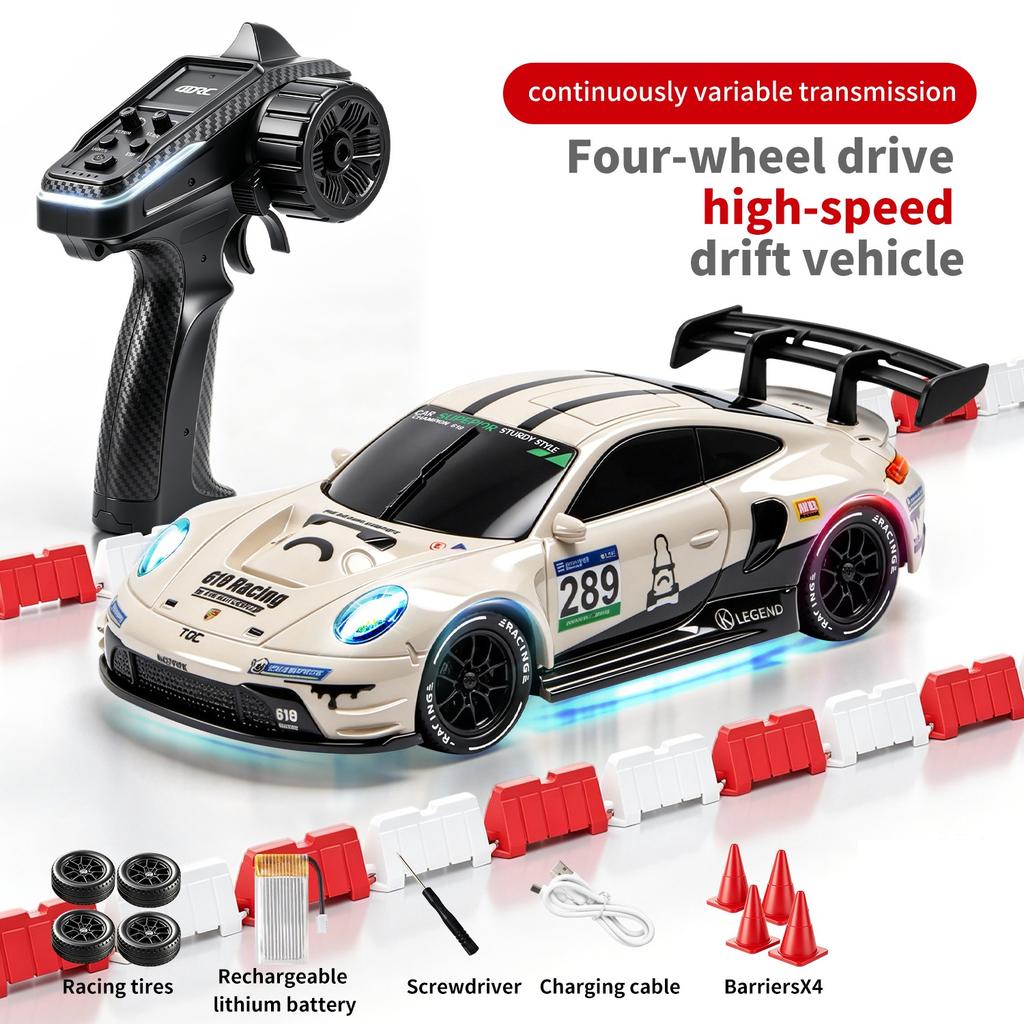 1:43 4D RC Full Scale Mini Drift Remote Control Car 4WD APP Control Racing Car Children's Toy Car Male