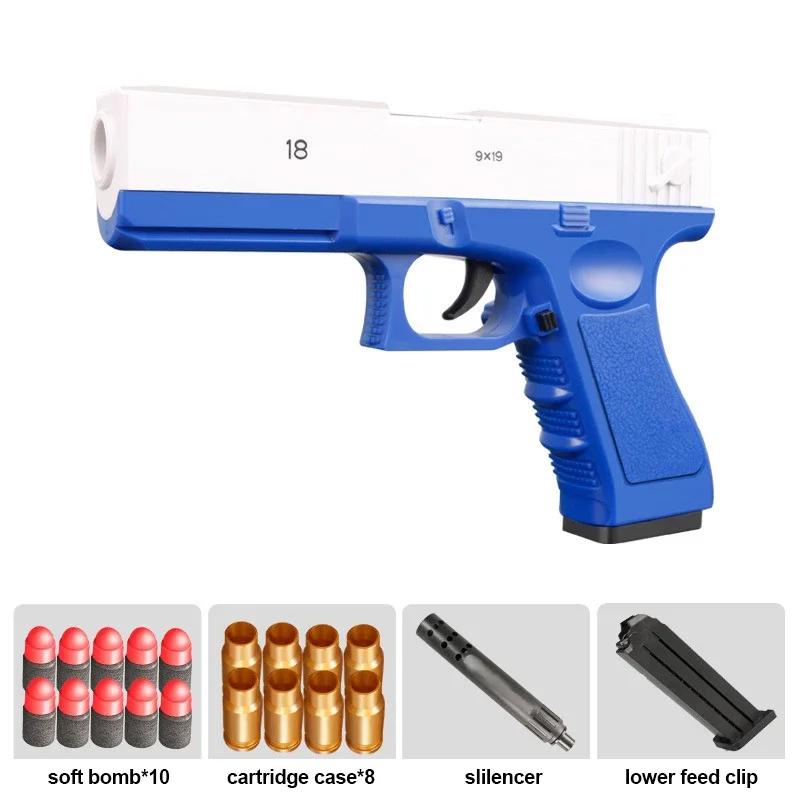 Soft Bullet Toy Gun Shell Ejection Foam Darts Pistol Desert Eagle Airsoft Gun Toy Gun Toy For Boys Girls Outdoor Games