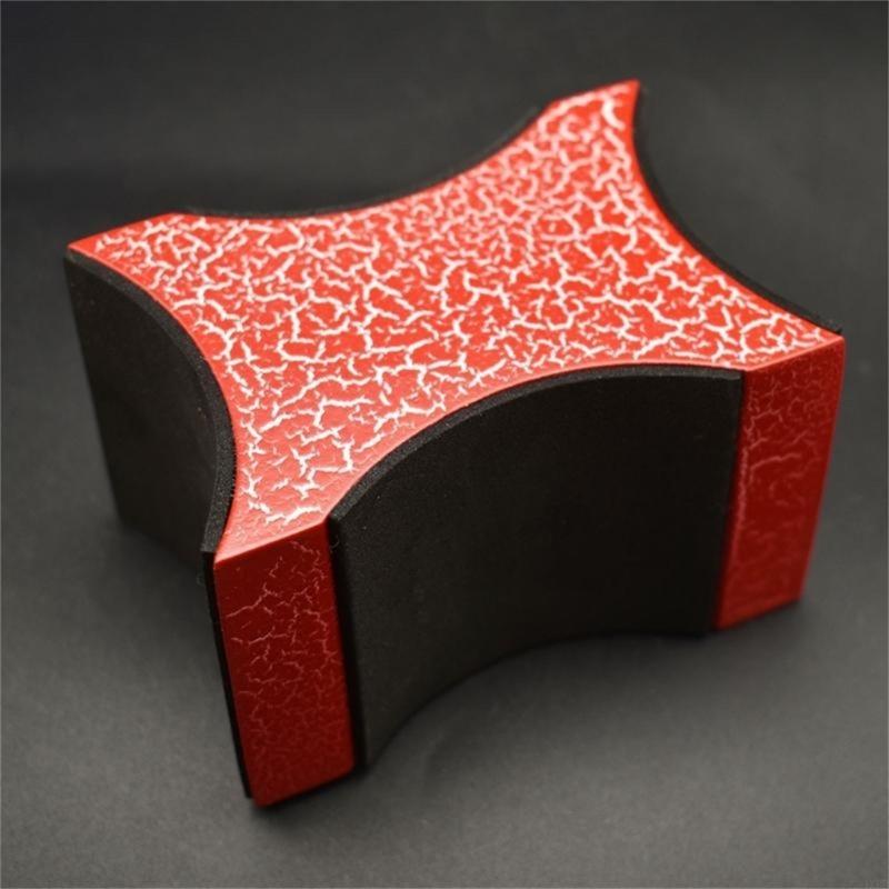 Multipurpose Instrument Rest Guitar Maintenance Stand Reinforced Cracked Bakelite Structure Wood Texture for Guitar