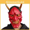 Japanese Mask Prajna Halloween Costume Prop Horror Mask For Party Cosplay And