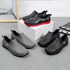 Hot Sale Men's Rain Boots Low-top Non-slip Men Rain Shoes Wear-resistant Waterproof Work Shoes Outdoor Fishing Rubber Shoes Male
