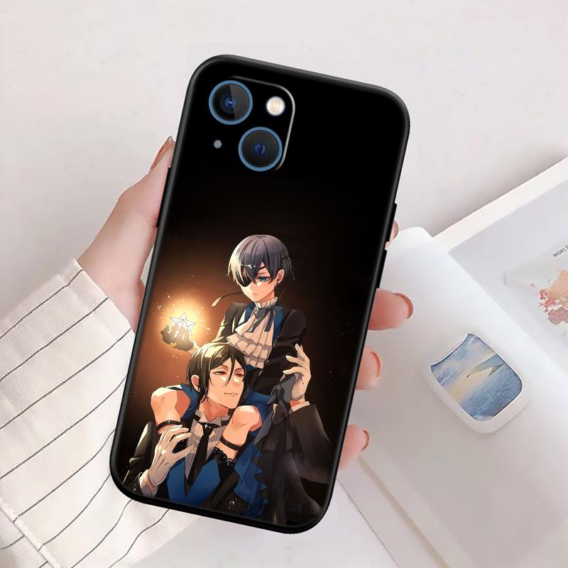 RP7 Black Butler New High-End Shell Phone Case for Xiaomi Poco F8 M4 M5 M6 M7 X3 X6 X7 Pro GT NFC Ultra