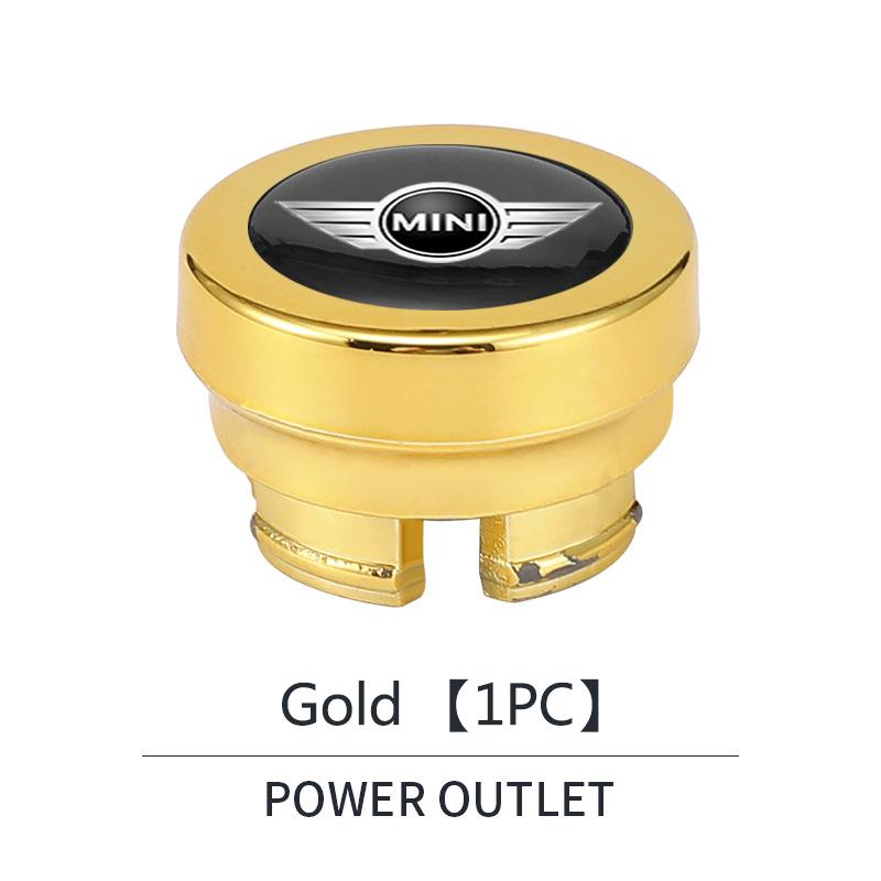Car Cigarette Lighter Cover Button Protective Case Anti Dust Cap For BMW Mini Cooper R50 R53 R55 R56 R60 R61 F54 F55 F56 F60