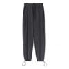 Women's Winter 2024 Douyin Cuffed Fleece-Lined High Waist Wide-Leg Sweatpants