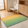 Cartoon Style G-Gradient Color Floor Mat Absorbent Floor Mat Non-Slip Entrance Rug for Bathrooms Restrooms and Toilets