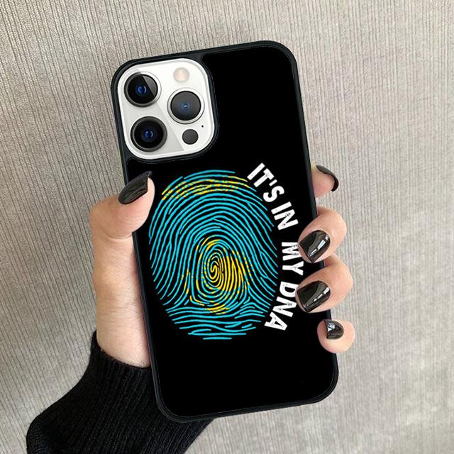 Kazakhstan Flag Phone Case For iPhone 17 Air 15 16 16e Pro Max 11 12 13 14 Cover For iPhone 17 Air Max Plus coque Fundas