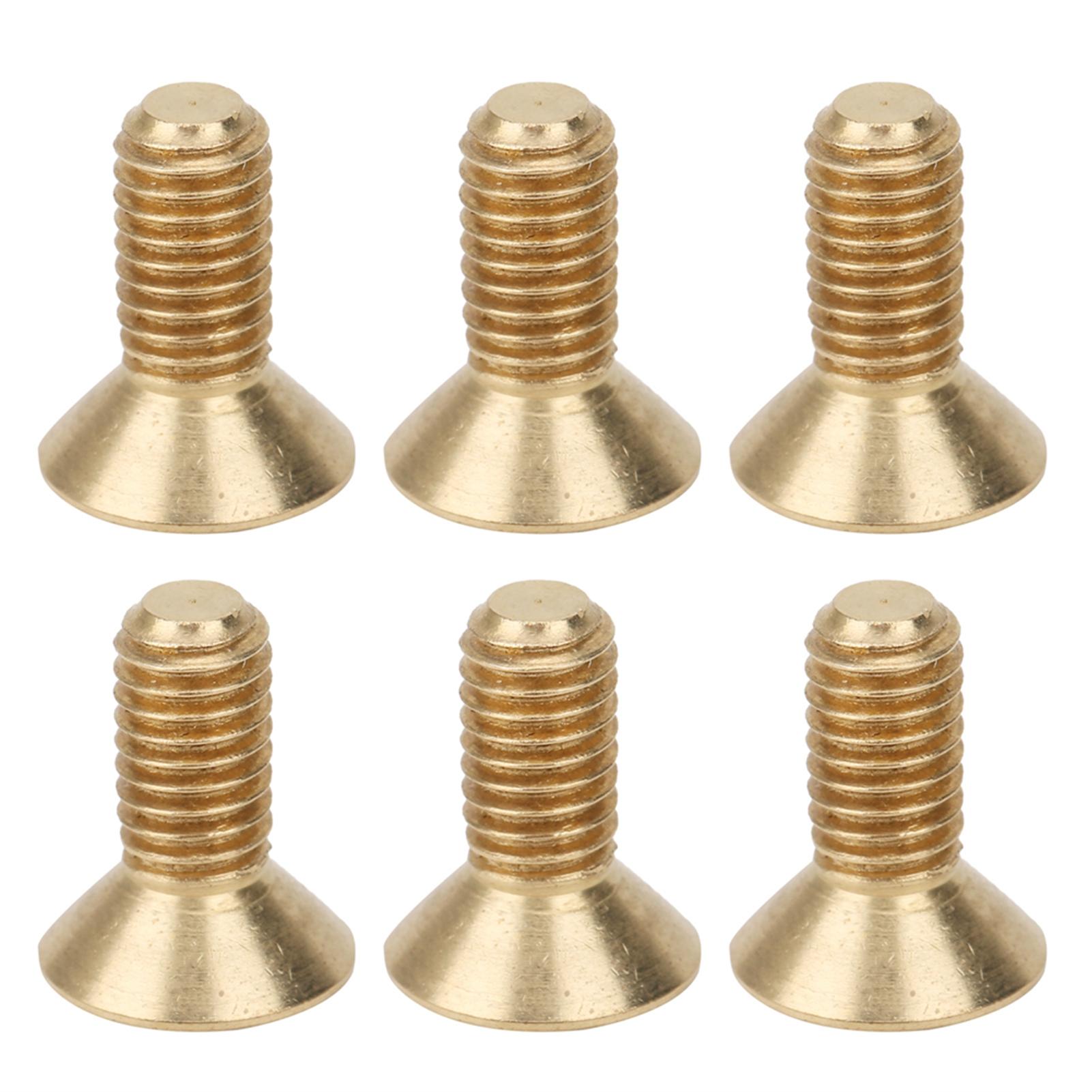 

50 шт. Винты с потайной головкой и шестигранным углублением, из чистой меди, с плоской головкой, аппаратные аксессуары M5M5 x 12