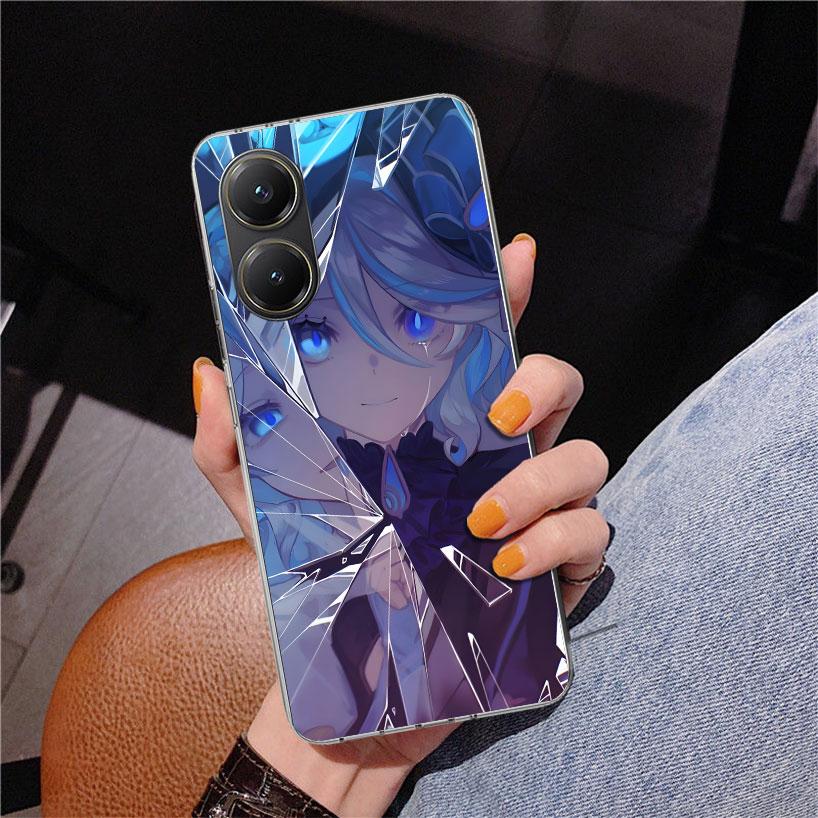

Genshin Impact Furina Phnoe Case for Xiaomi Poco X5 X6 X7 Pro X4 Gt F7 Ultra M8 M7 Redmi 15C 15 13C 13 12C 12 Unique Cover Coque Xiaomi Poco X4 Gt