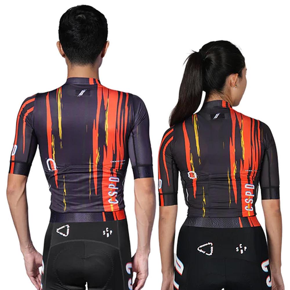 2024 CSPD Wirtual Exile Short-Sleeve Cycling Jersey for Men and Women