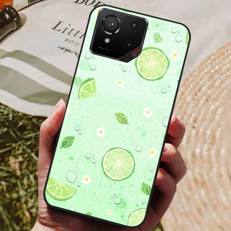 Für Asus ROG Phone 9 Hülle Weiche TPU Silikon Rückseite für Asus ROG Phone 9 5G Handyhüllen ROG9 AI2501 2025 Niedliche Cartoon Capa