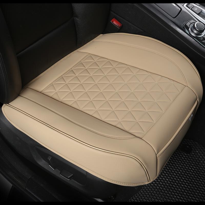 New Front Car Seat Cover PU Leather Cars Seat Cushion Automobiles Seat Protector Universal Car Chair Pad Mat Auto Accessories