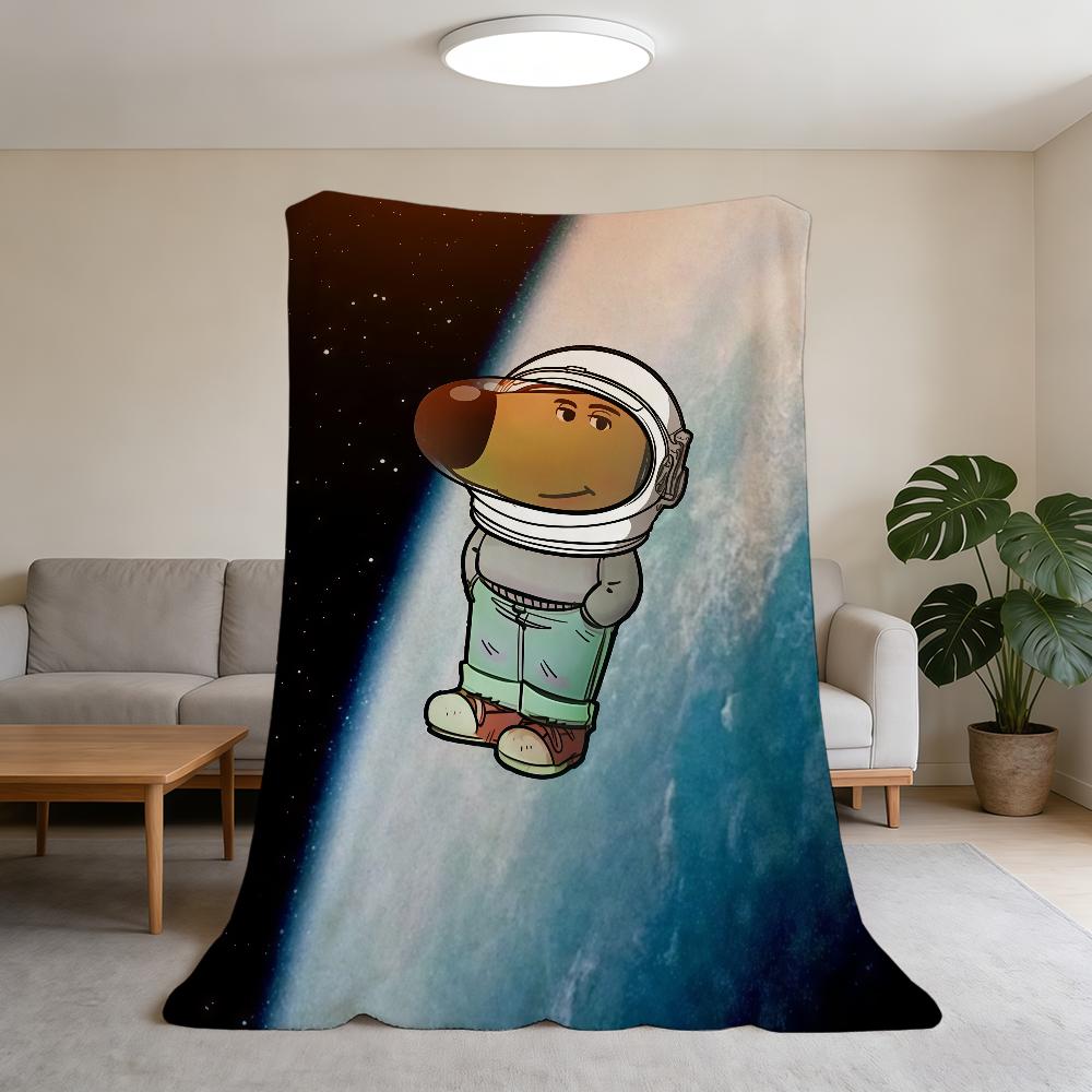 Blanket Cartoon Super Warm Comfortable Plush Throw Blanket Child C-Chill Home Sofa Funny Bedroom Guy Gift 75x90cm