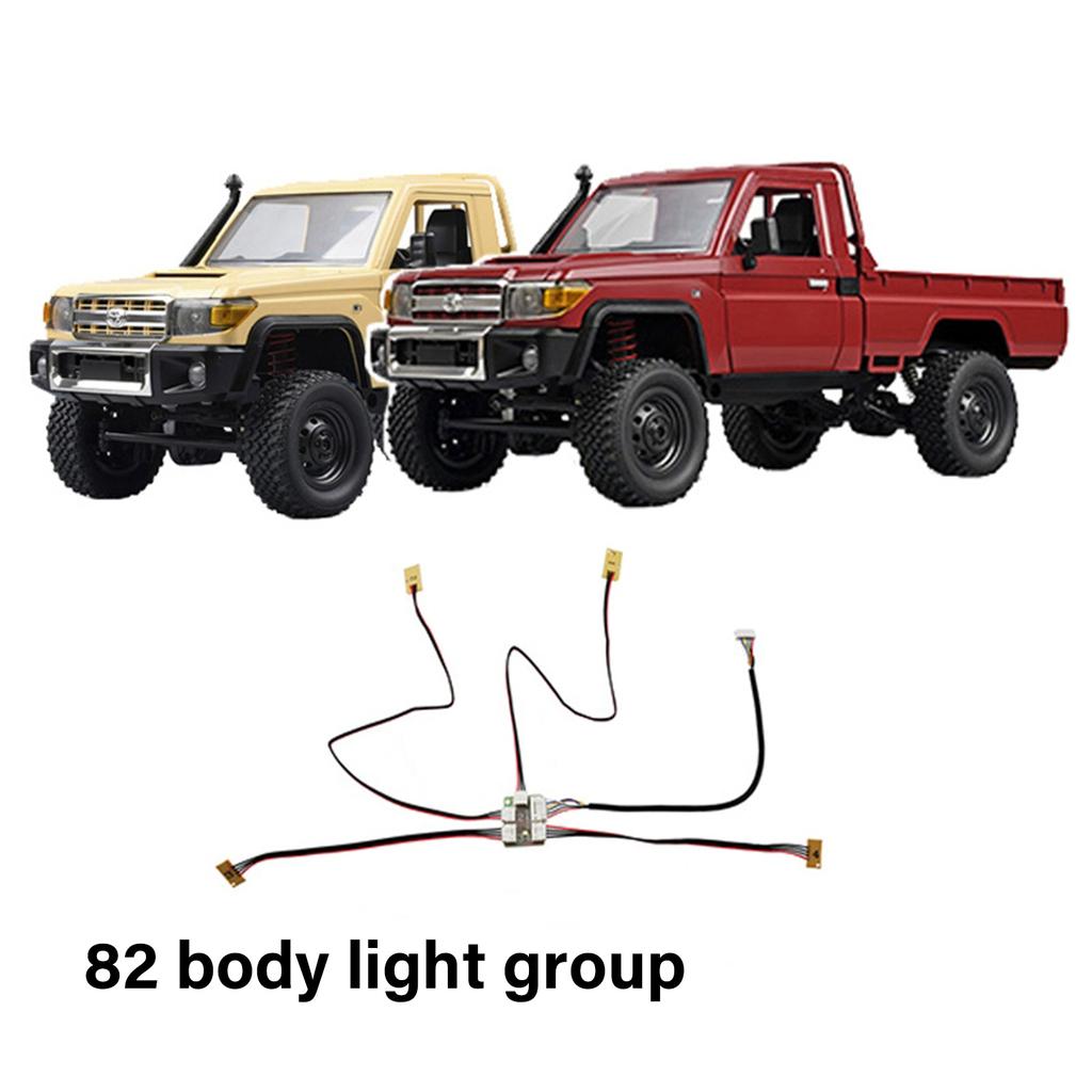 Original Sturdy 82 Model Car Body Light Set LED Headlight Turn Signal Brake Lamp for Enhances Safety and Performances