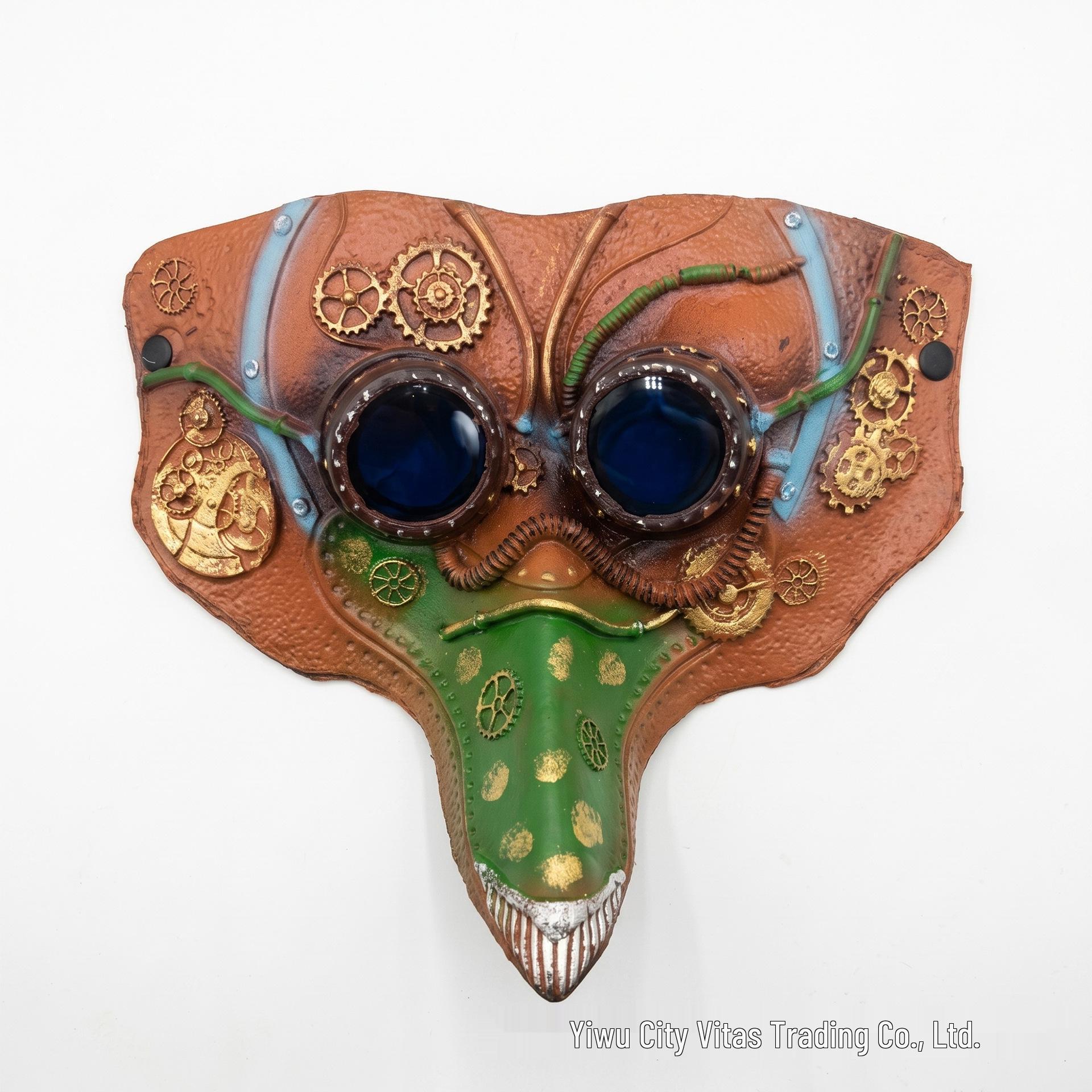 Plague Doctor Bird Mask for Halloween, Mardi Gras, and Carnival Parties