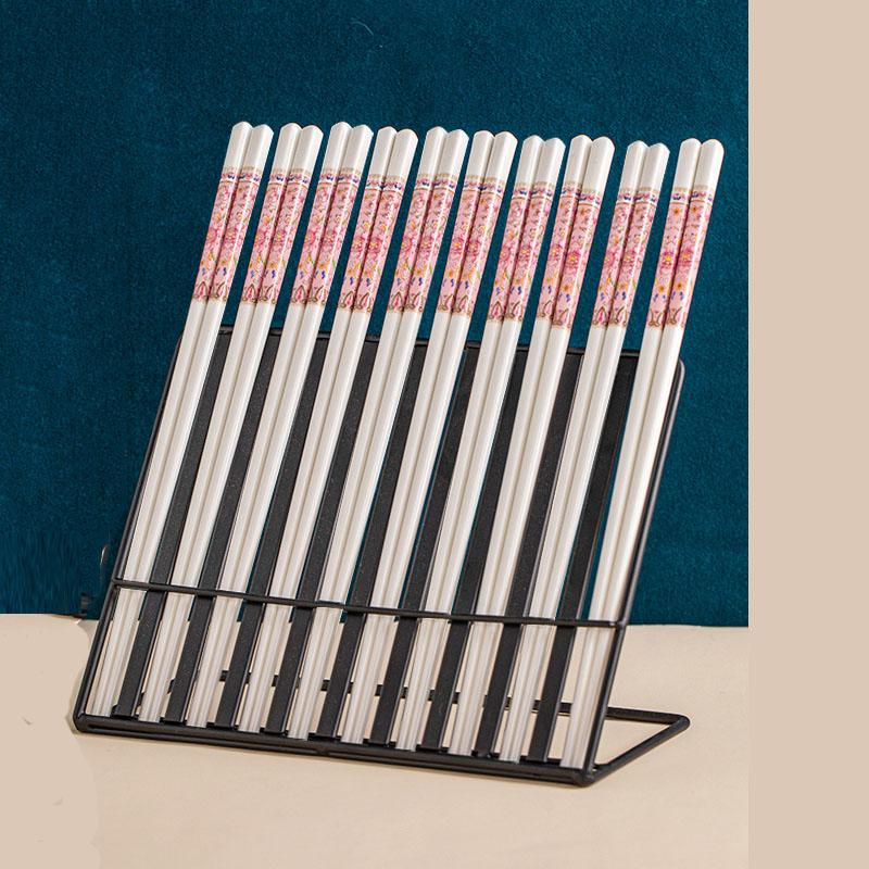 5 Pairs /10 Pairs High-end Prevent Mold High-temperature Resistant Ceramic Chopsticks High-end Hotel Chopsticks Household Chopsticks