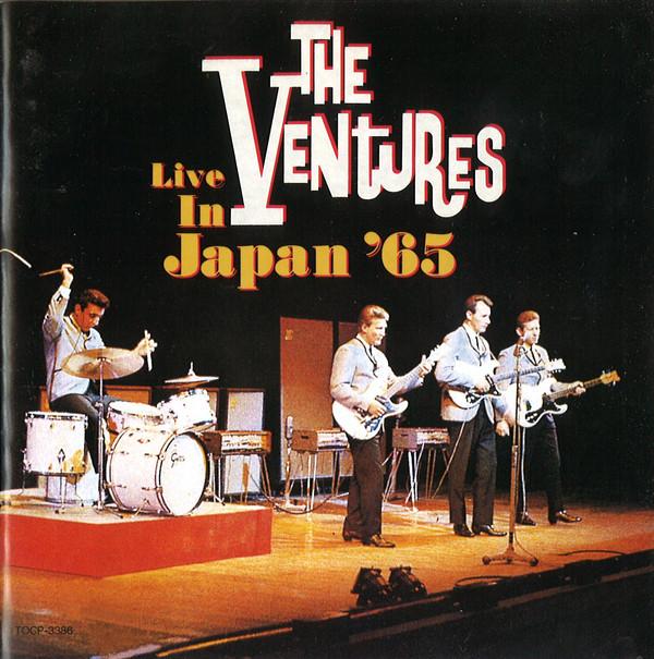 

CD VENTURES - Live In Japan 65 TOCP3386 Liberty 1998 Japan Rock Used