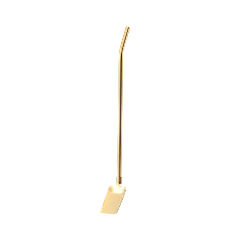 Barware Drinking Spoon Straws, Stainless Steel, Innovative Shovel Shape for Ice Cream & Kitchen Use