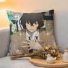 Cushion Cover  Linen  SkinFriendly Soft Decorative Case For Sofa Home Decor Cool OOsamu DDazai Anime Pillow cover