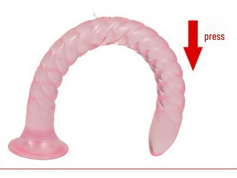Silicone Spiral Backdoor Beads Plug - Erotic & Soft Masturbation Toy.