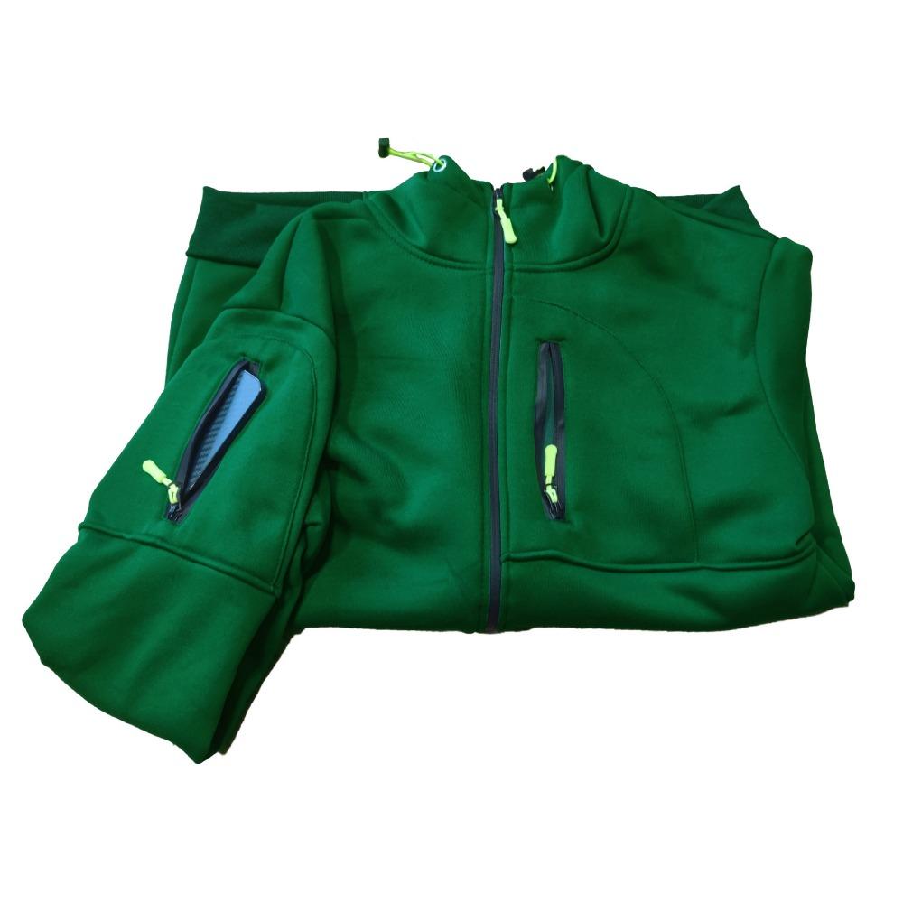 Stor herr höst- och vinter sport fitnessjacka, avslappnad sweatshirt med armdragkedja, kofta, jacka med huva, sweatshirt med huva