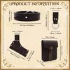 Adjustable Medieval Styles Belt Set Swords Sheath And Multiple Pockets Costume Accessories For Practical Storage Solution
