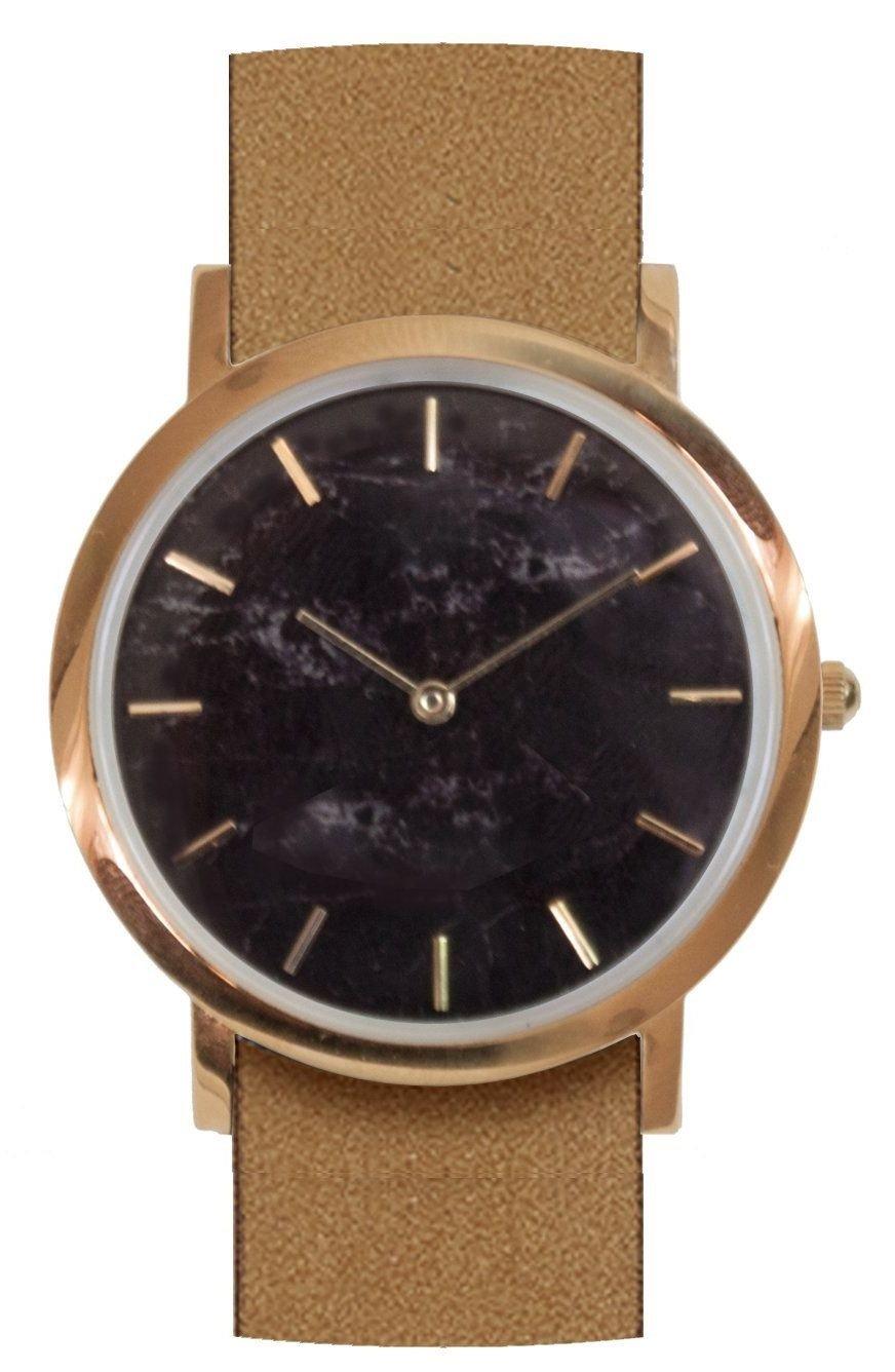 

Наручные часы настоящие импортные коричневые [Аналоговые часы] 9823019, продукт,