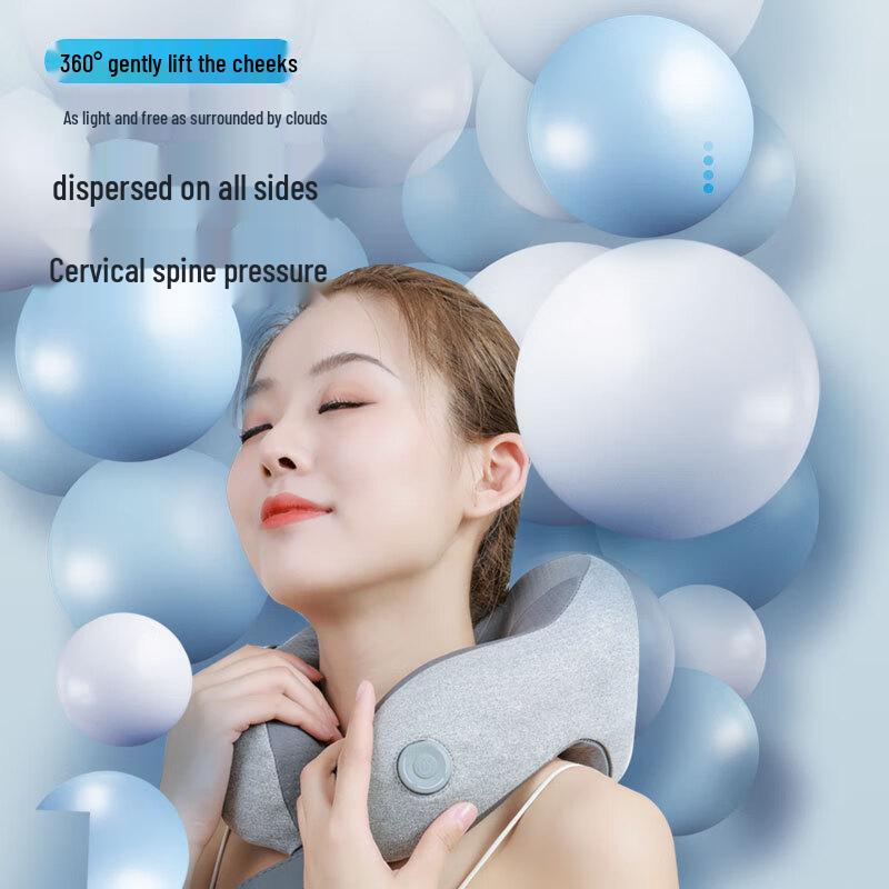 Yingerde Portable U-shaped Neck Massager Pillow CN Plug (adapter Included)