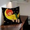 MMeister EEder e il Suo PPumuckl Cuscino Personalizzato Copricuscino Camera da Letto Decorazione Festa Federa Compleanno Regalo per Bambini