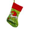 4-Pack Christmas Socks Decoration Christmas Gift Bag Hanging Gift Socks
