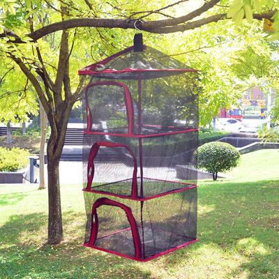 4-lagiges multifunktionales Outdoor-Camping-Geschirr-Trockennetz