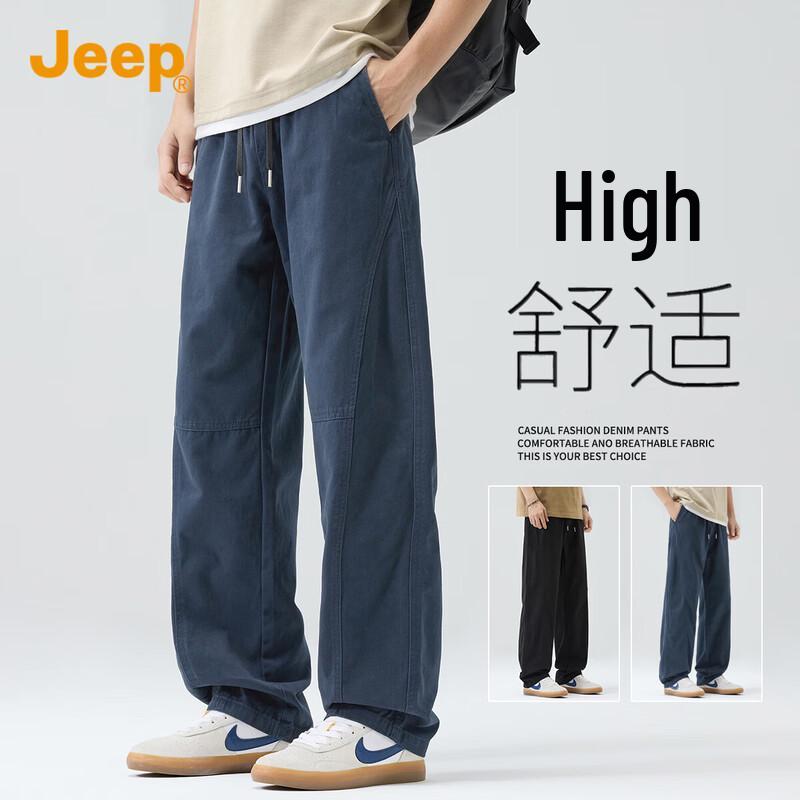 JEEP Men s American Style Straight Leg Cotton Pants M