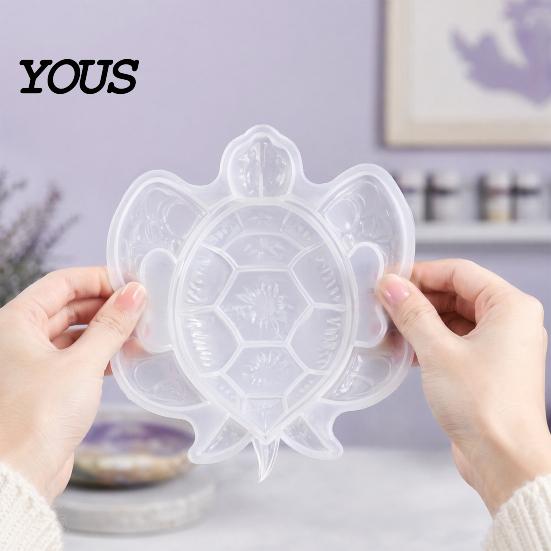 Ocean Themed Resin Art Large Sea Turtle Mold, 3D Silicone Mold for Epoxy Casting, Detailed Marine Craft Animal Molds Wall Hanging Decoration, Coastal
