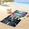Name Custom Tokyo Revengers Print Beach Towel, Large Soft Quick Dry Towel for Beach Camping Swimming