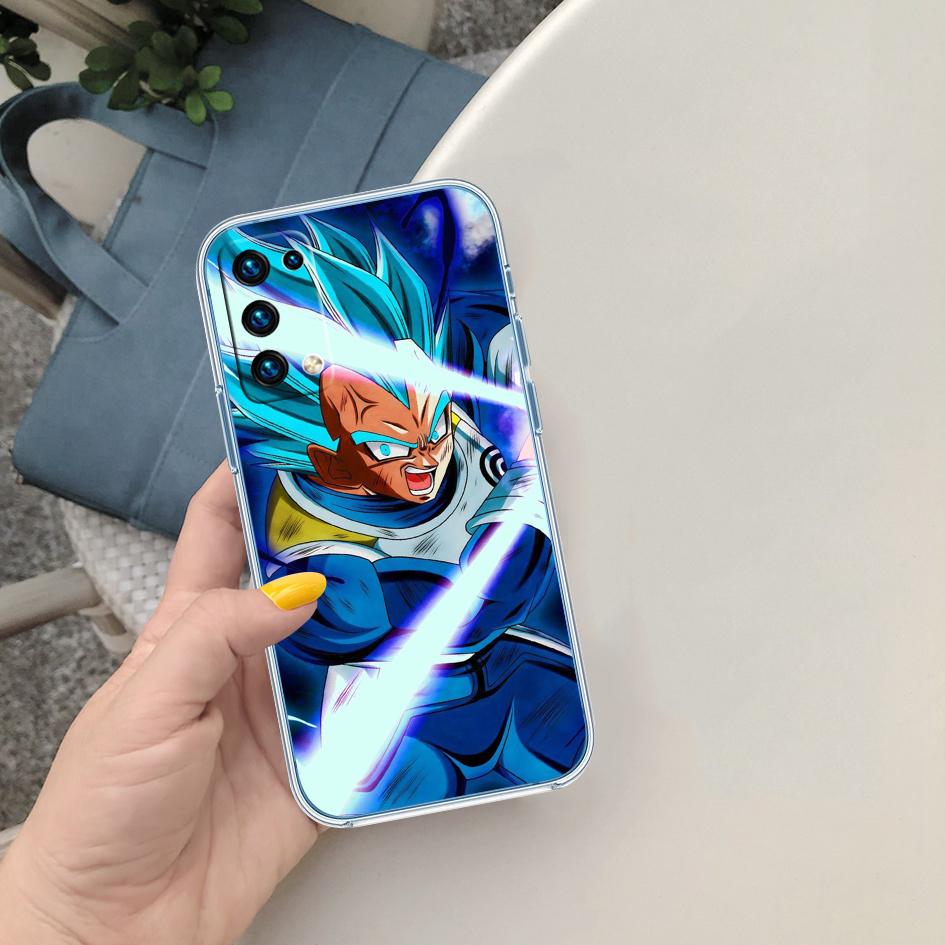 

PP32 Dragon Ball Vegeta Soft Shell Transparent Phone Case for Motorola Moto G7 G8 G9 G84 G85 G73 G24 G15 Z2 Play Power Plus Motorola Moto G8 Plus