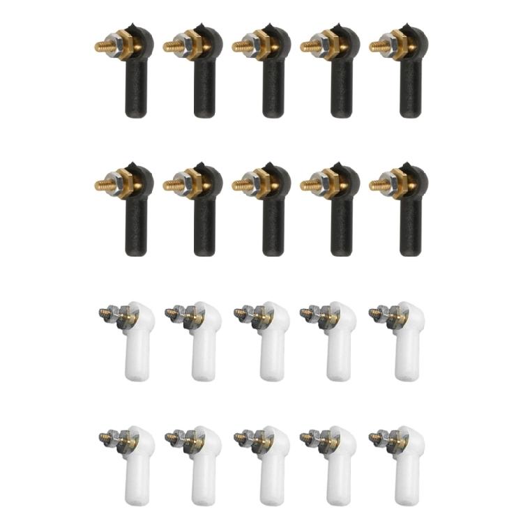 10pcs Tie End Ball Joint Positioning Ball Head 2mm/3mm For Precise Assembly And Child Safe Model Rod Ends Ball Connector
