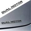YHCDSEA Dual Motor Badge Emblem Sticker Plaid Decor A-Plaid
