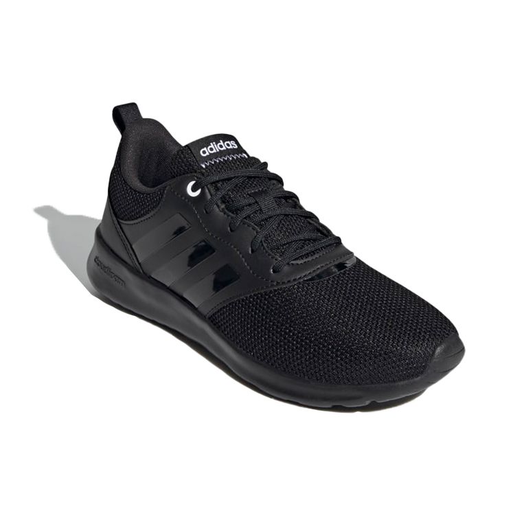 Adidas QT Racer 2.0 Core Black Women Sneakers Grey-Five FY8315