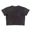 Fontaines DC Womens/Ladies Gothic Logo Stone Wash Crop Top