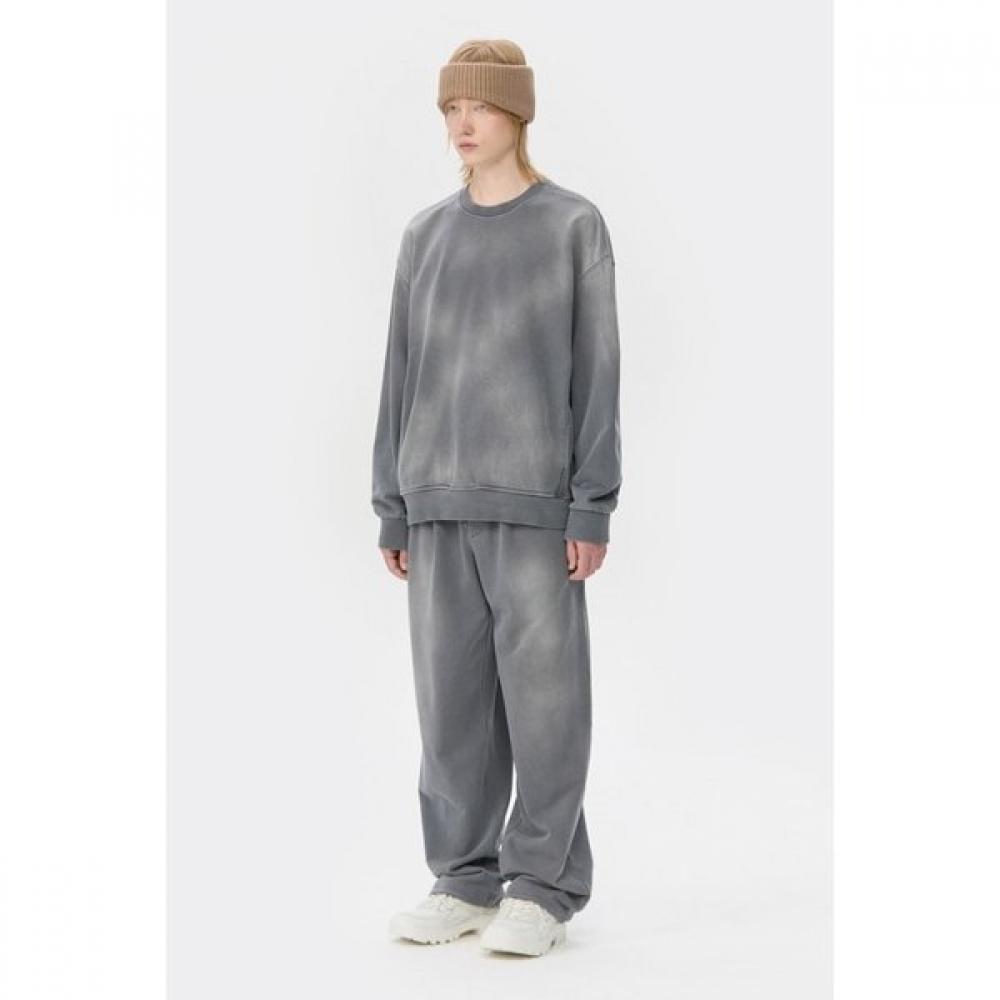 Customellow Grey Dyed Sweatshirt Grey Cwtaw25621gyx